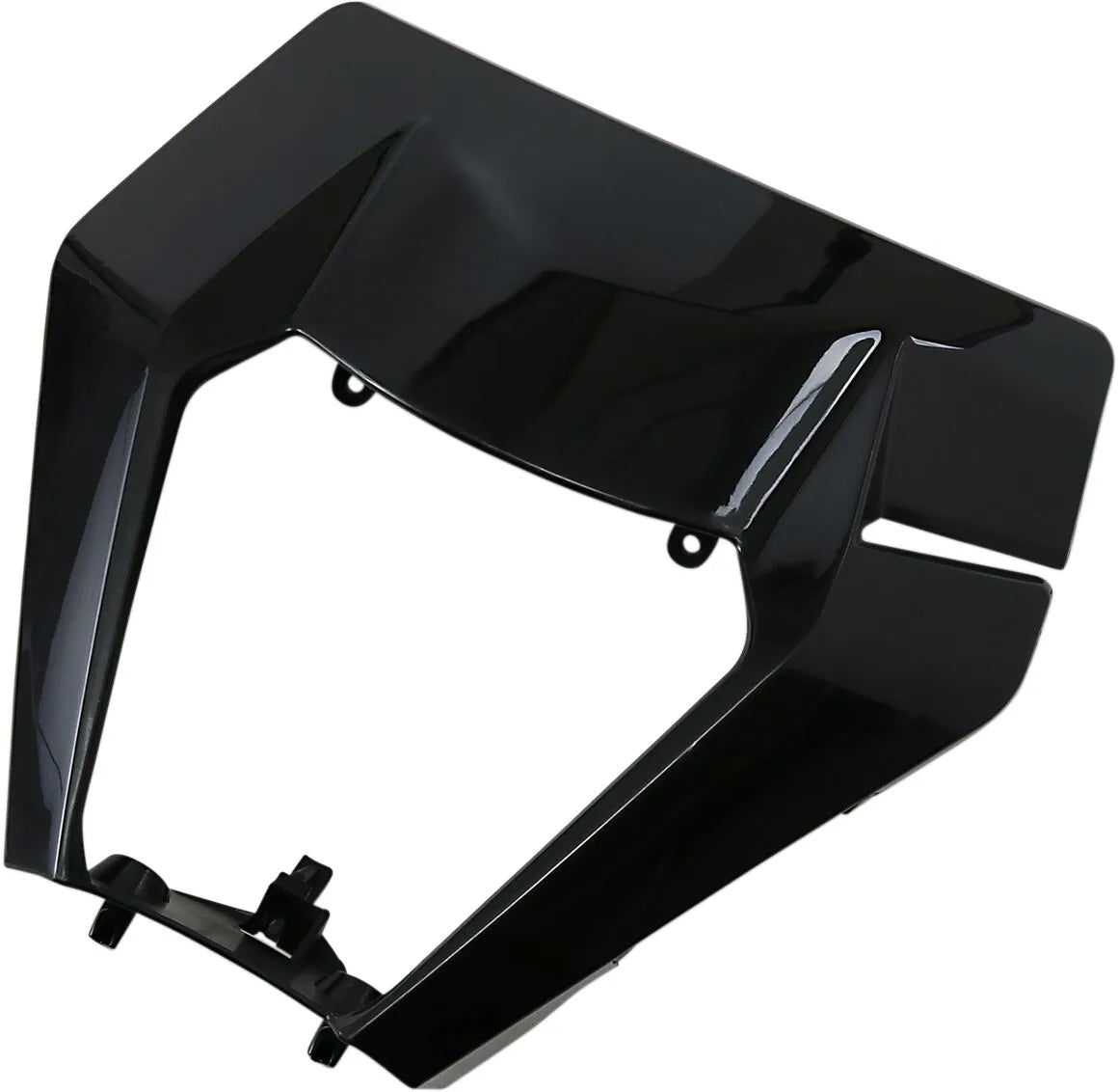 Ufo Headlight Plastic Black Oem