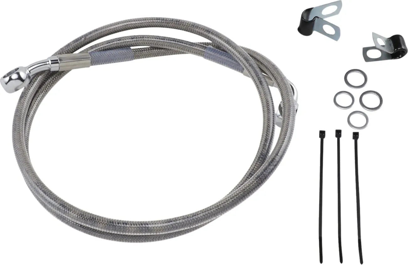 Drag Specialties Wydłużony Przewód Hamulcowy Zestaw 44"