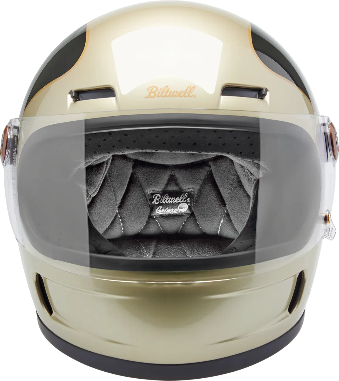 Biltwell Gringo SV Helmet Metallic Champagne/ Tracker