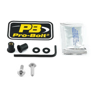 Pro Bolt Aluminium Screen Bolt Kit - Silver