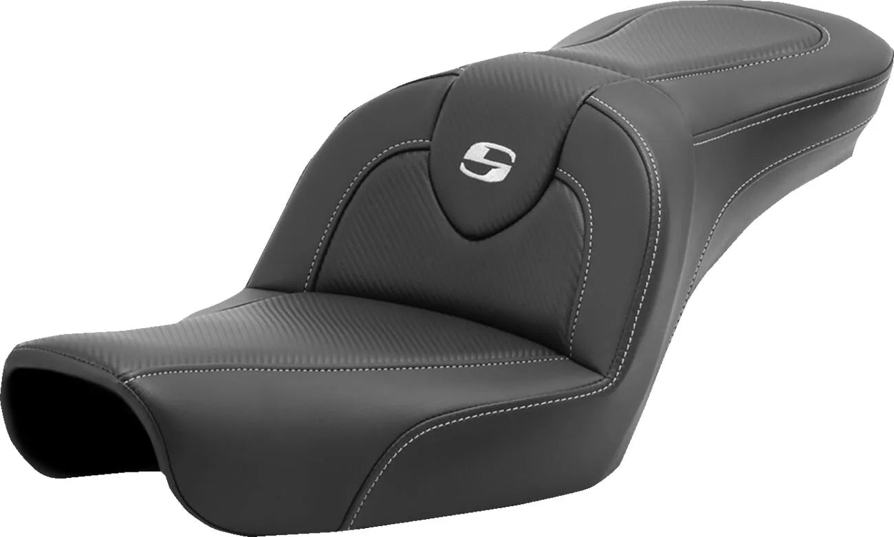 Saddlemen Roadsofa Carbon Fiber Seat - For Harley Davidson