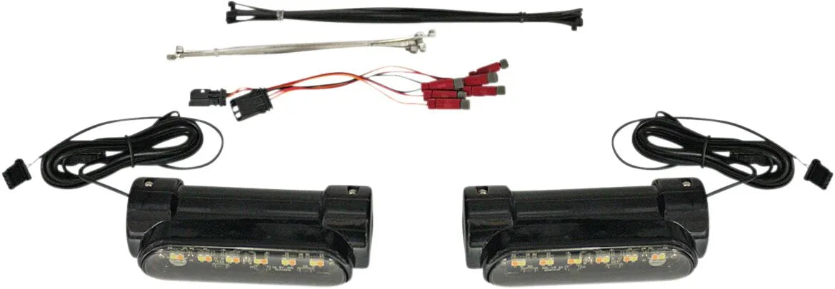Custom Dynamics Engine Guard Led - Amber/white