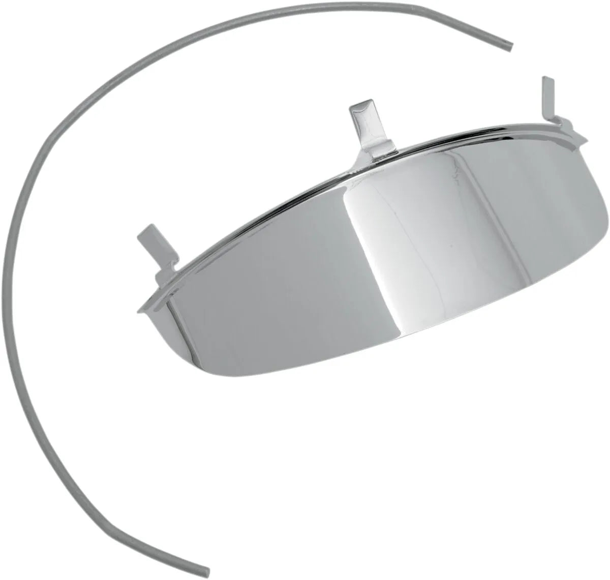 Cobra Spotlight Visors - Chrome Steel
