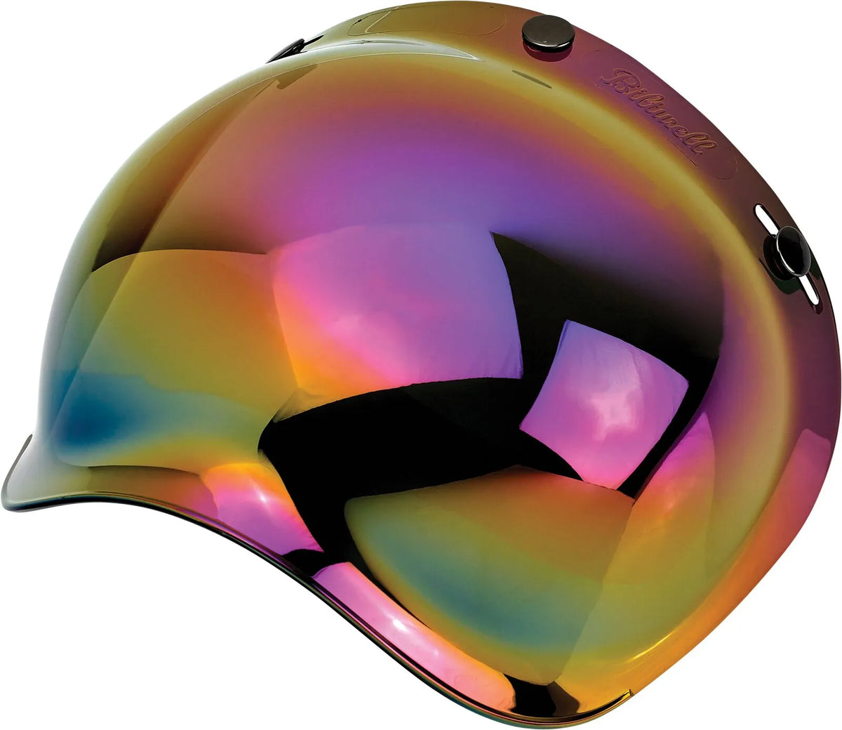 Biltwell Bubble Anti-Fog Rainbow Mirror Shield