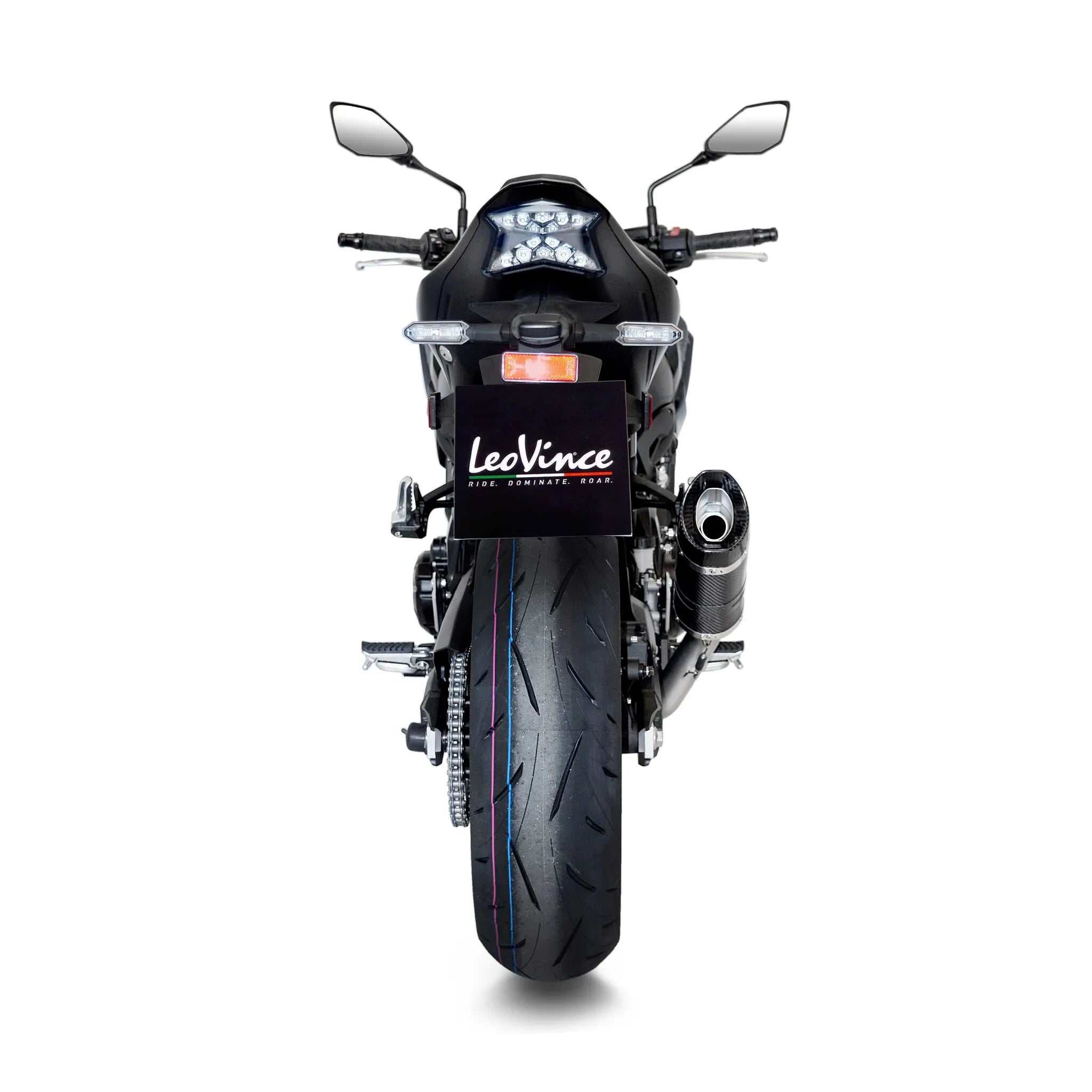 Leovince LV Pro Carbon Tłumik Slip-on - Homologacja Drogowa ECE
