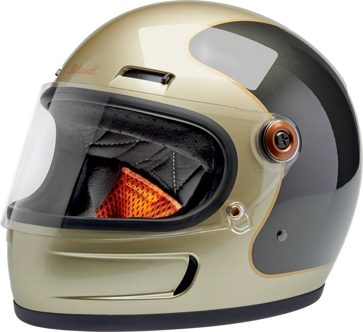 Biltwell Gringo SV Helmet Metallic Champagne/ Tracker