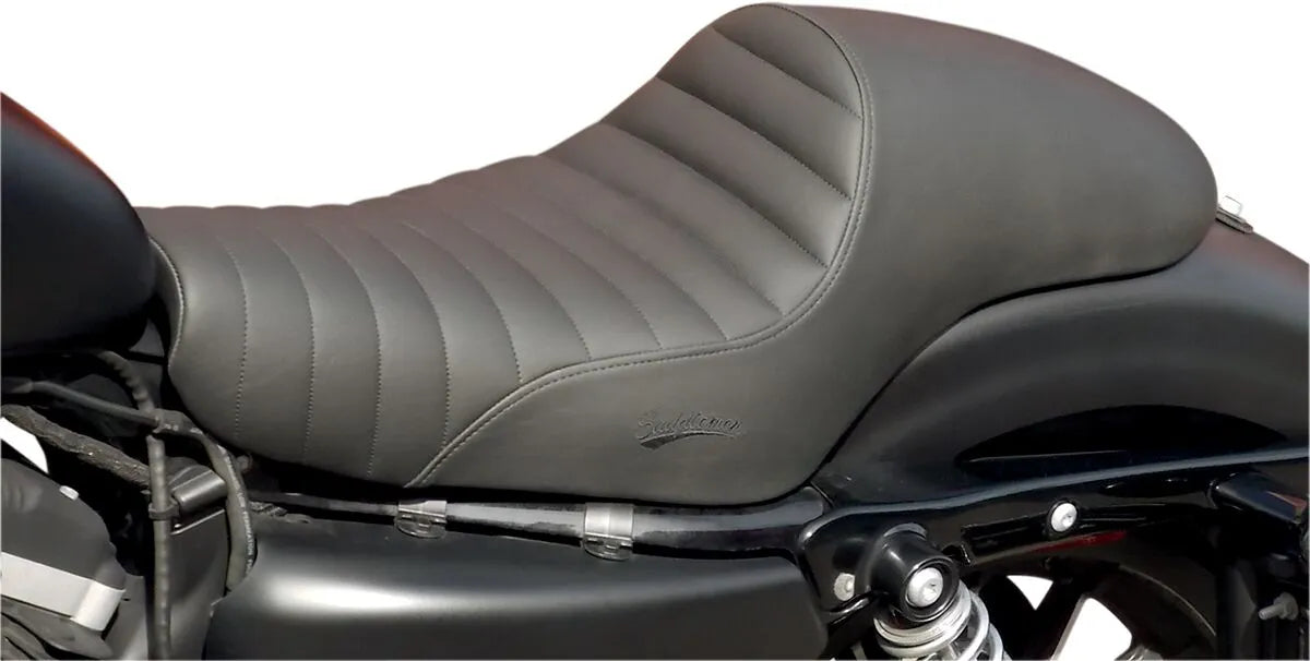 Saddlemen Americano 2-up Cafe Seat - For Harley Davidson