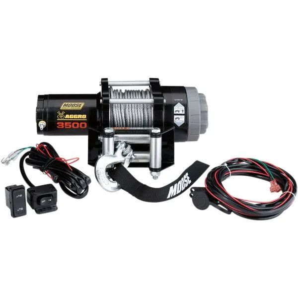 Moose Offroad- Snow Aggro Winch Wire Rope for UTV Winches