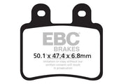 Ebc Sfa-hh Series Spiekane Klocki Hamulcowe Do Skuterów - Przód I Tył