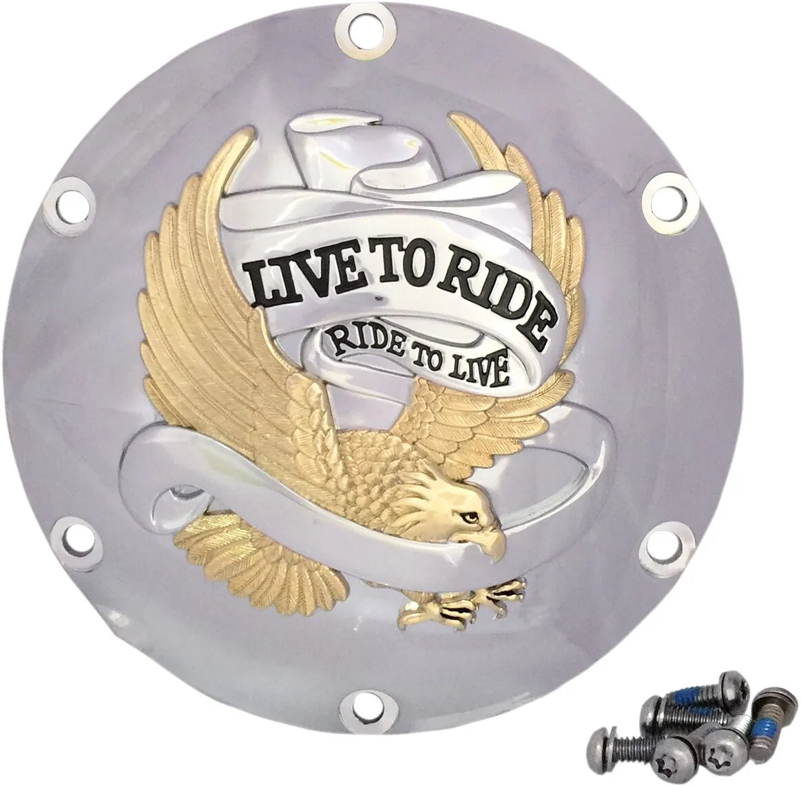 Drag Specialties Live To Ride Derby Cover