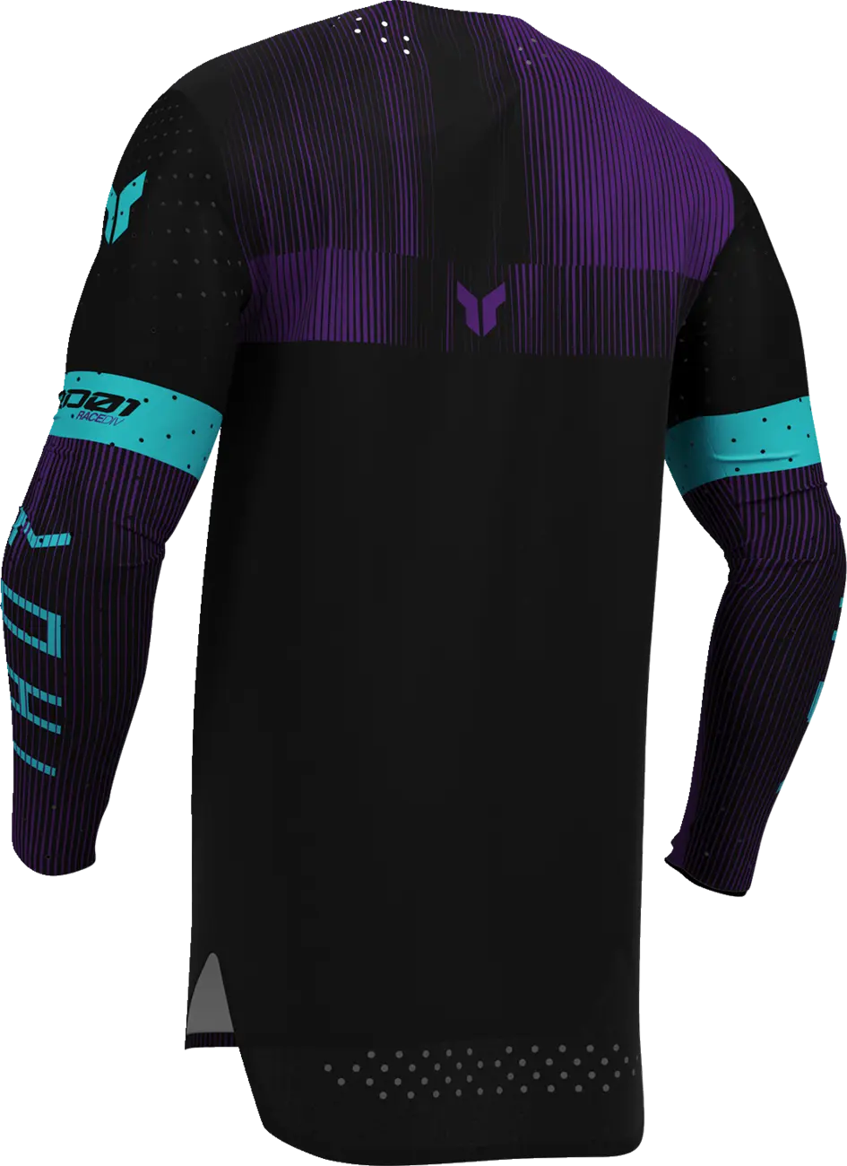 Thor Sportmode Vanish Jersey Black/Purple
