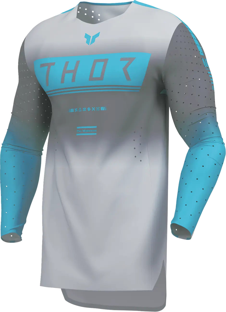 Thor Sportmode Geo Jersey Charcoal/Gray