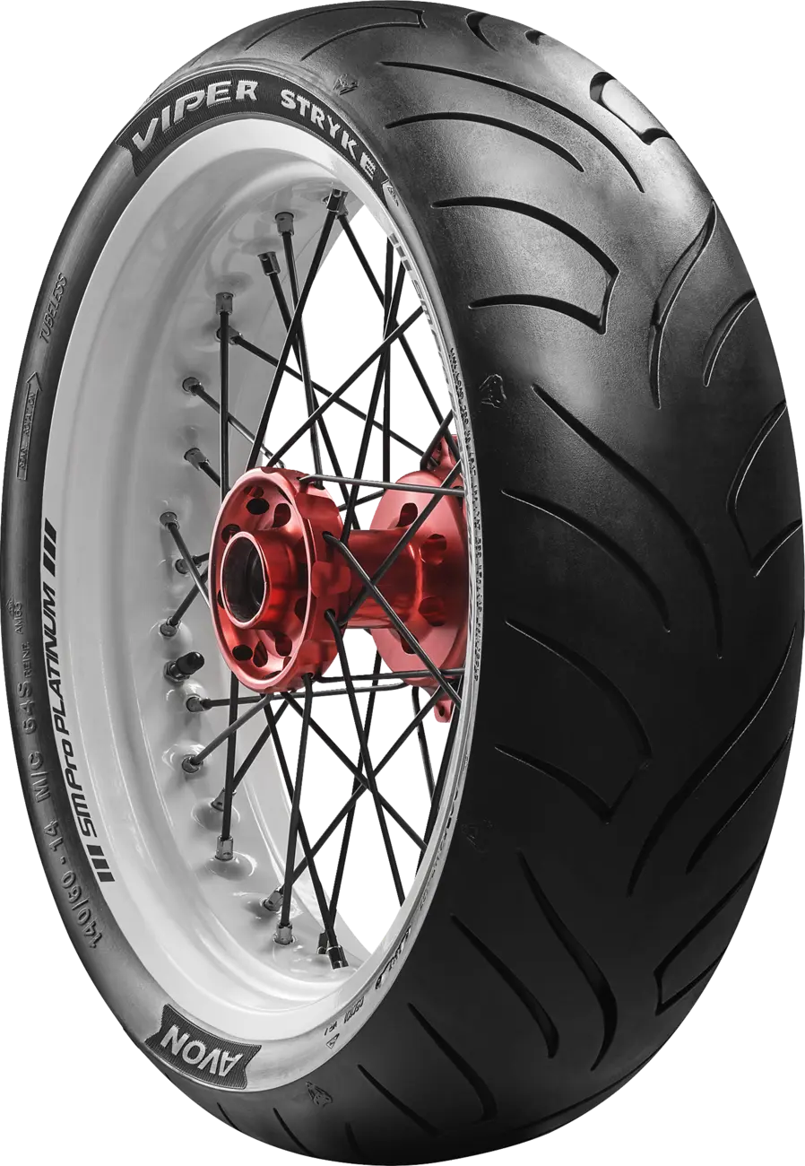 Avon Am63 Viper Stryke Scooter Tire - 140/70-16 Rear