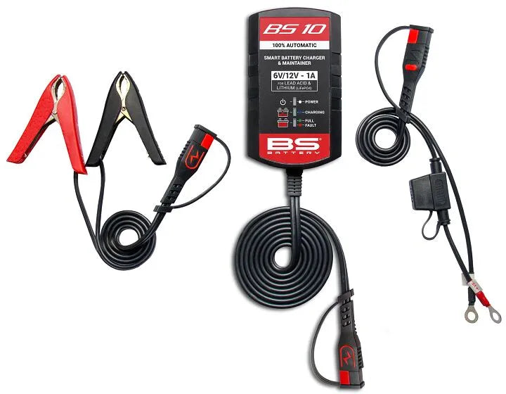 Bs Battery BS10 Battery Charger 6V/12V 1A UK Plug