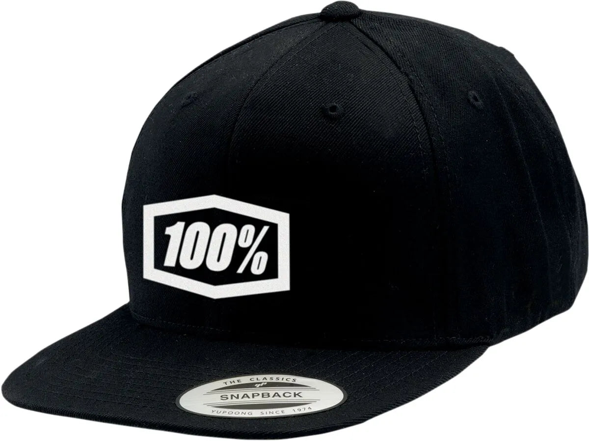 100% Corpo Snapback Hat Flat Bill