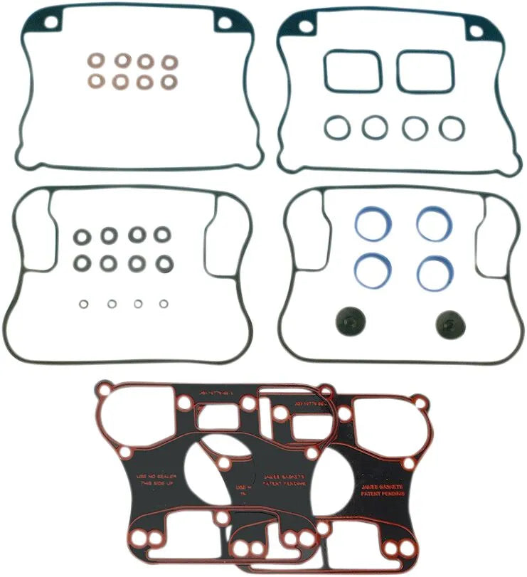 James Gasket Rubber Rocker Box Gasket Kit for Harley Sportster