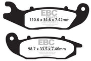 Ebc Tt Sport Carbon Fusion Klocki Hamulcowe