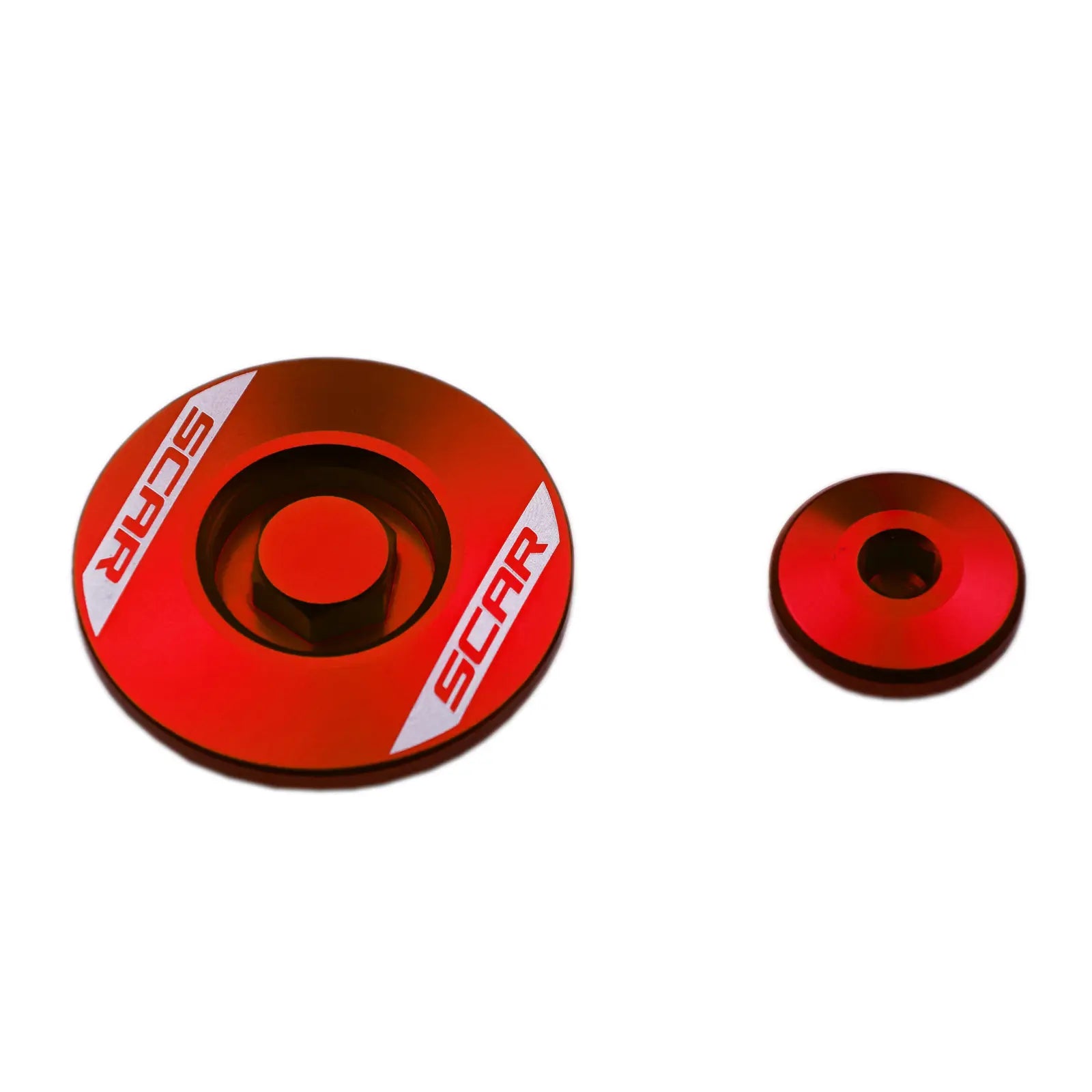 Scar Engine Plug In Red Anodized Aluminum
