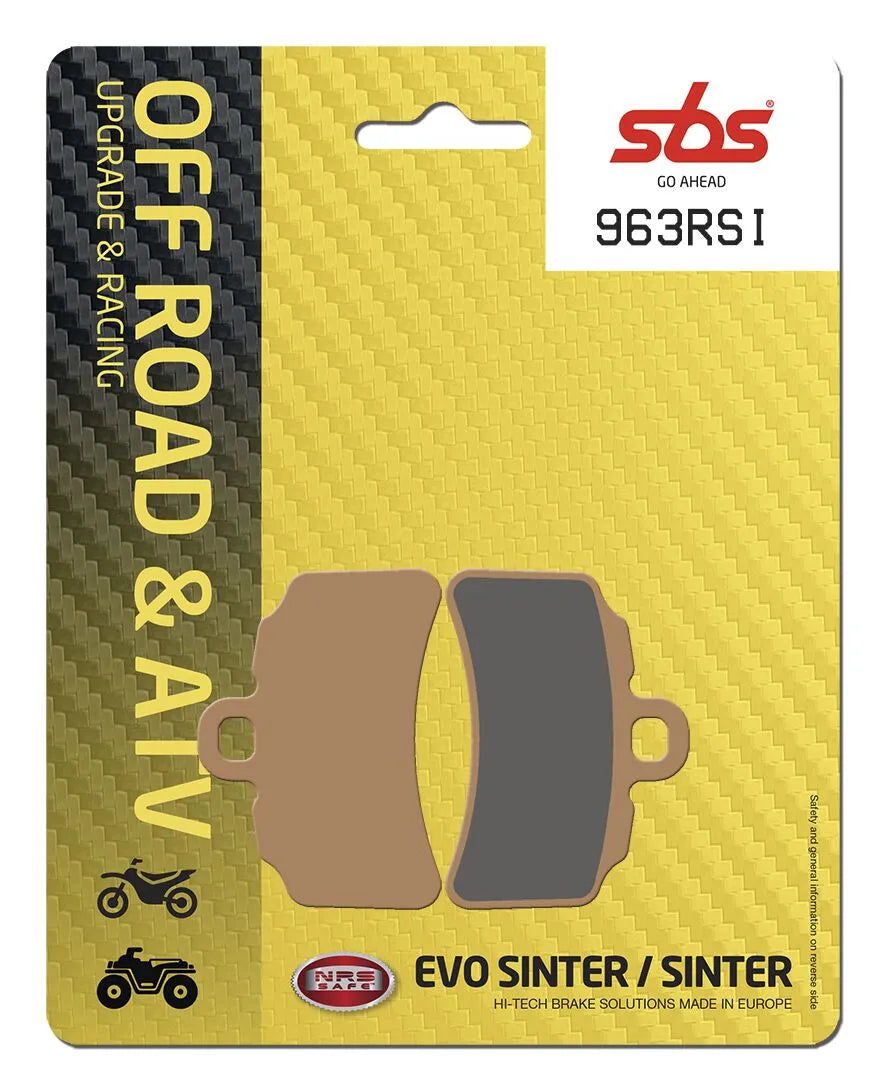 Sbs Rsi Offroad Racing Spiekane Klocki Hamulcowe - Przód