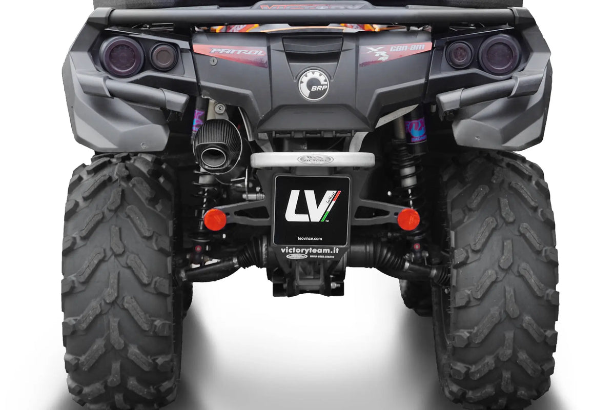 Leovince LV One Evo Stainless Steel Slip-On Muffler for Can-Am