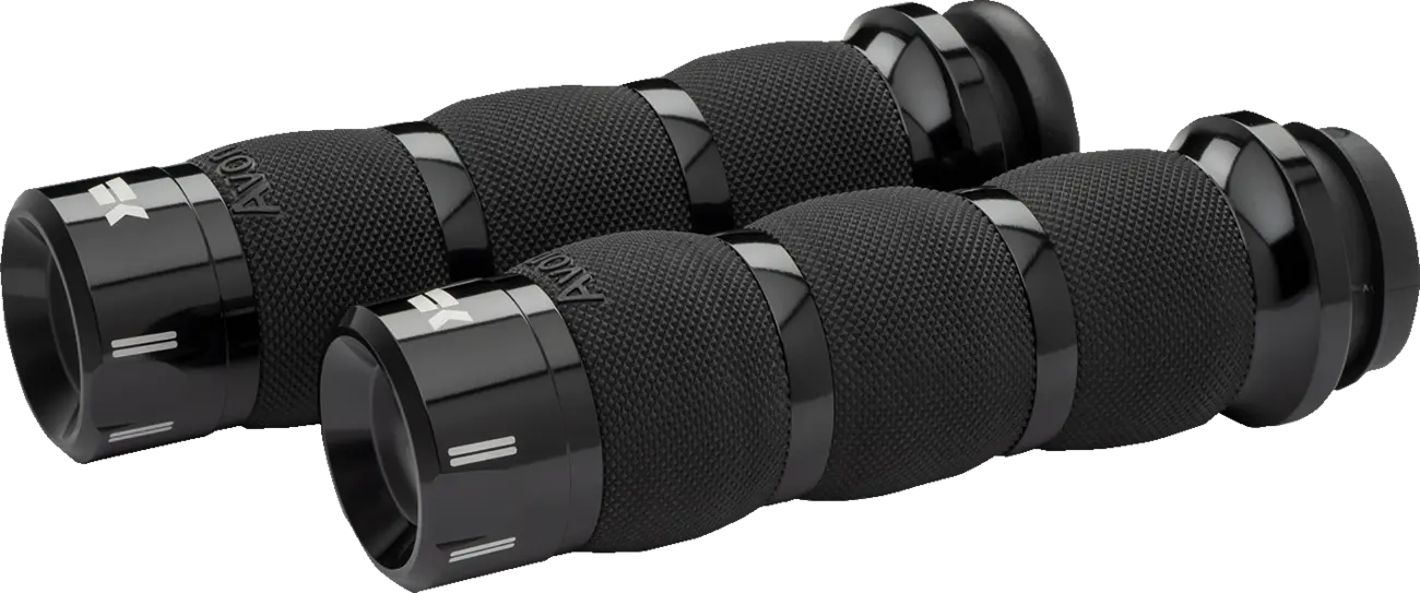 Khrome Werks Klassic Grips - Black, 1"