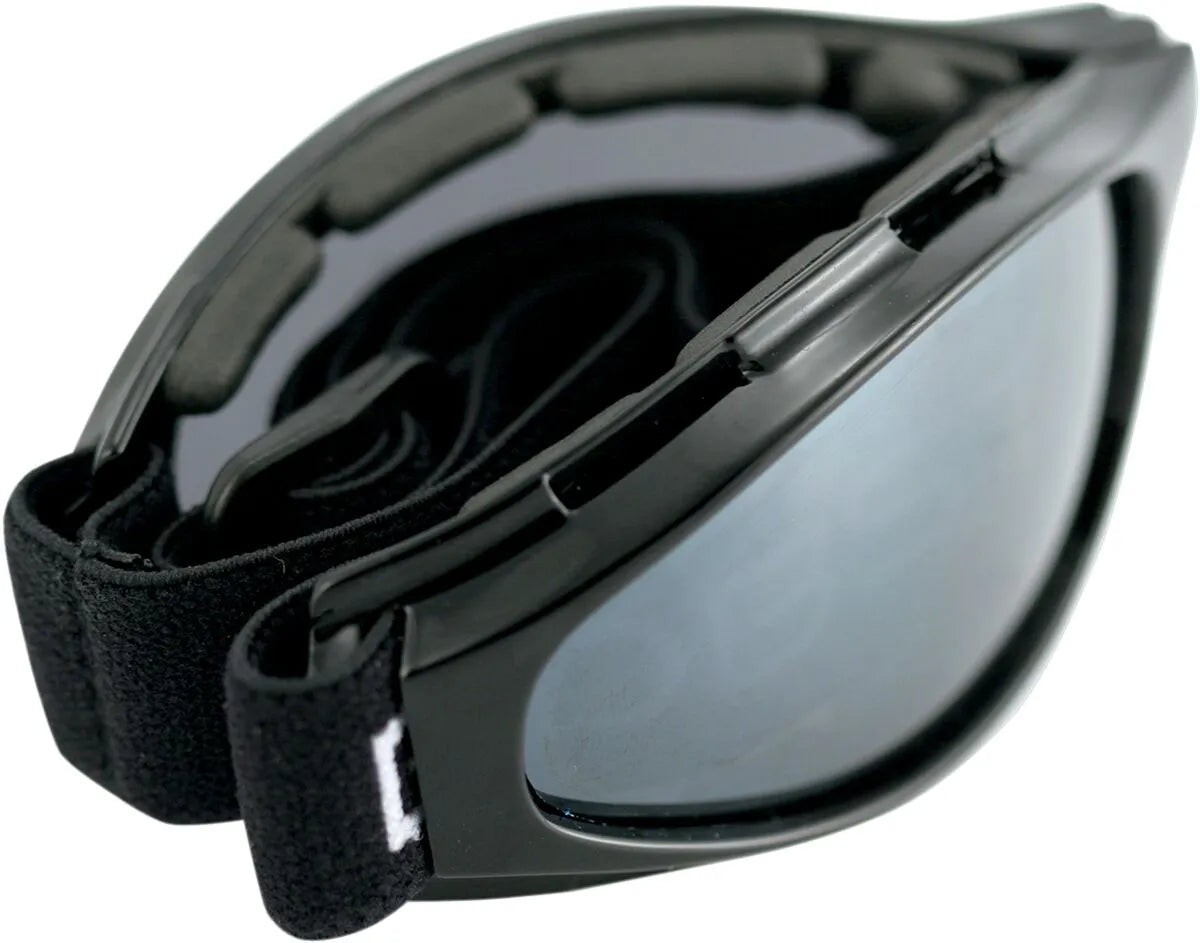 Bobster Crossfire Foldable Goggles Black Smoke Lens