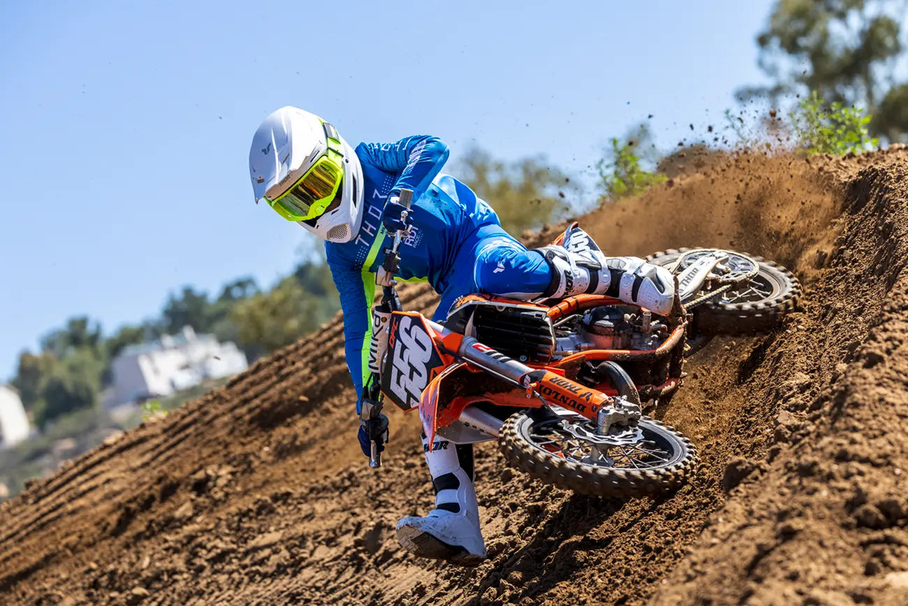 Thor Youth Fleet Whiteout Helmet