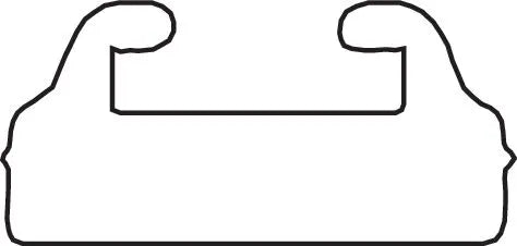 Garland UHMW Track Slide for Snowmobile Tracks