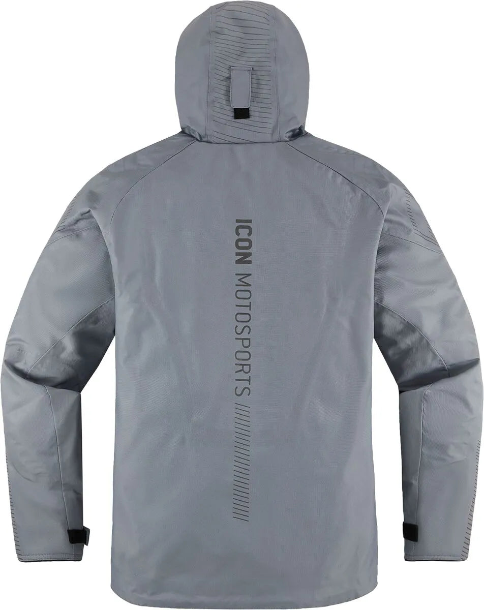 Icon Pdx3™ All Weather Motorcycle Jacket For Men - Gray