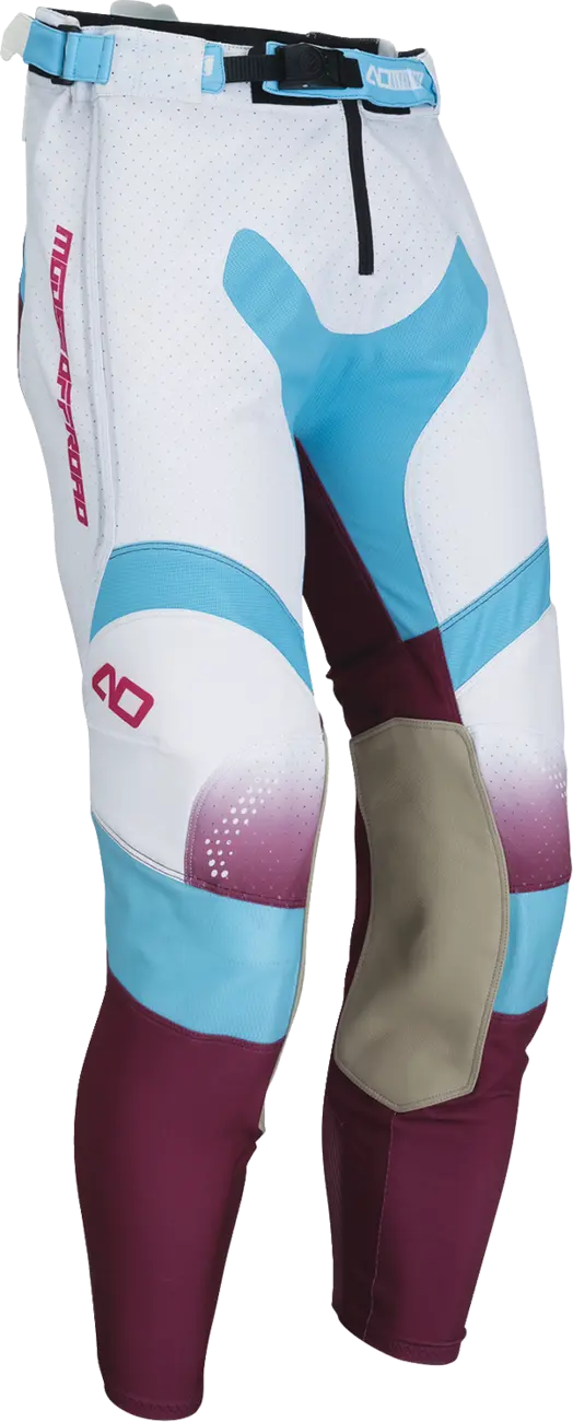 Moose Offroad Alpha One Pants White/Purple