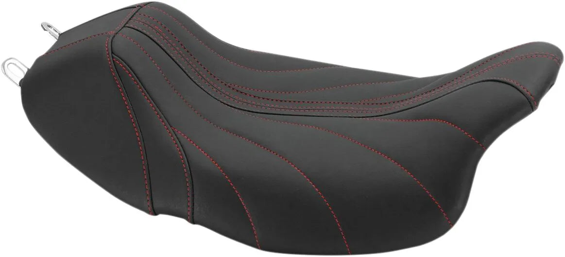 Mustang Revere Journey Solo Seat - For Harley Davidson