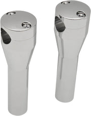 Drag Specialties Handlebar Riser Sockets - Chrome, 6"