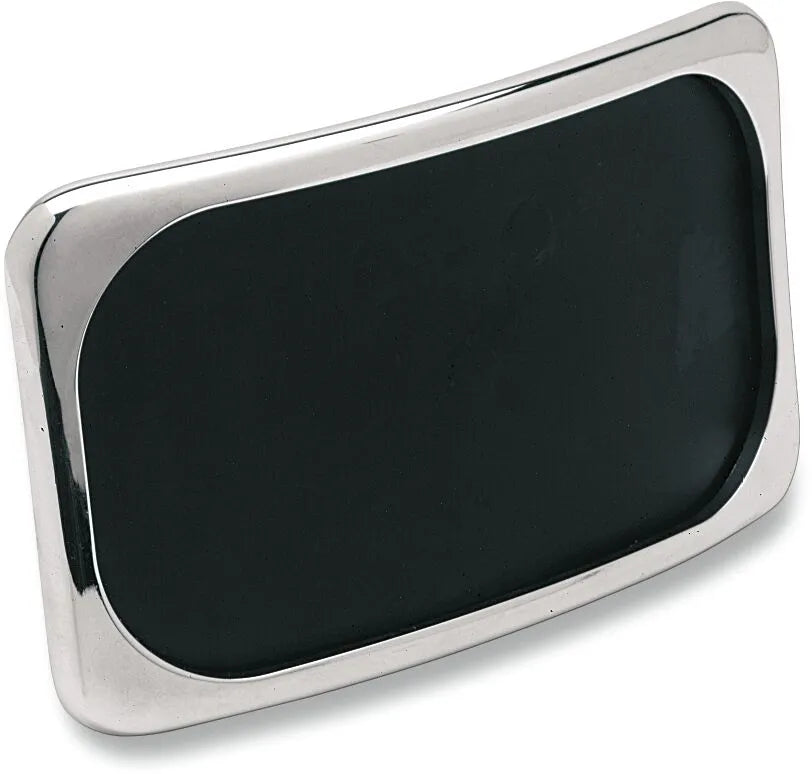 Drag Specialties Radius License Plate Mount For 4" X 7" Plates