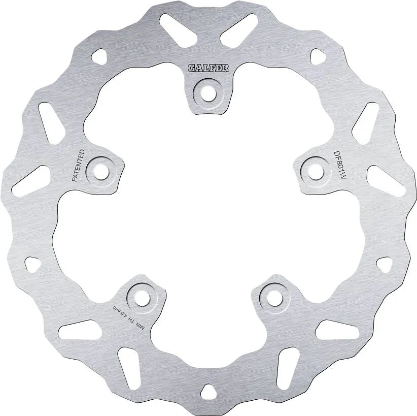Galfer Wave Brake Rotor - High-performance Stopping Power - Rear