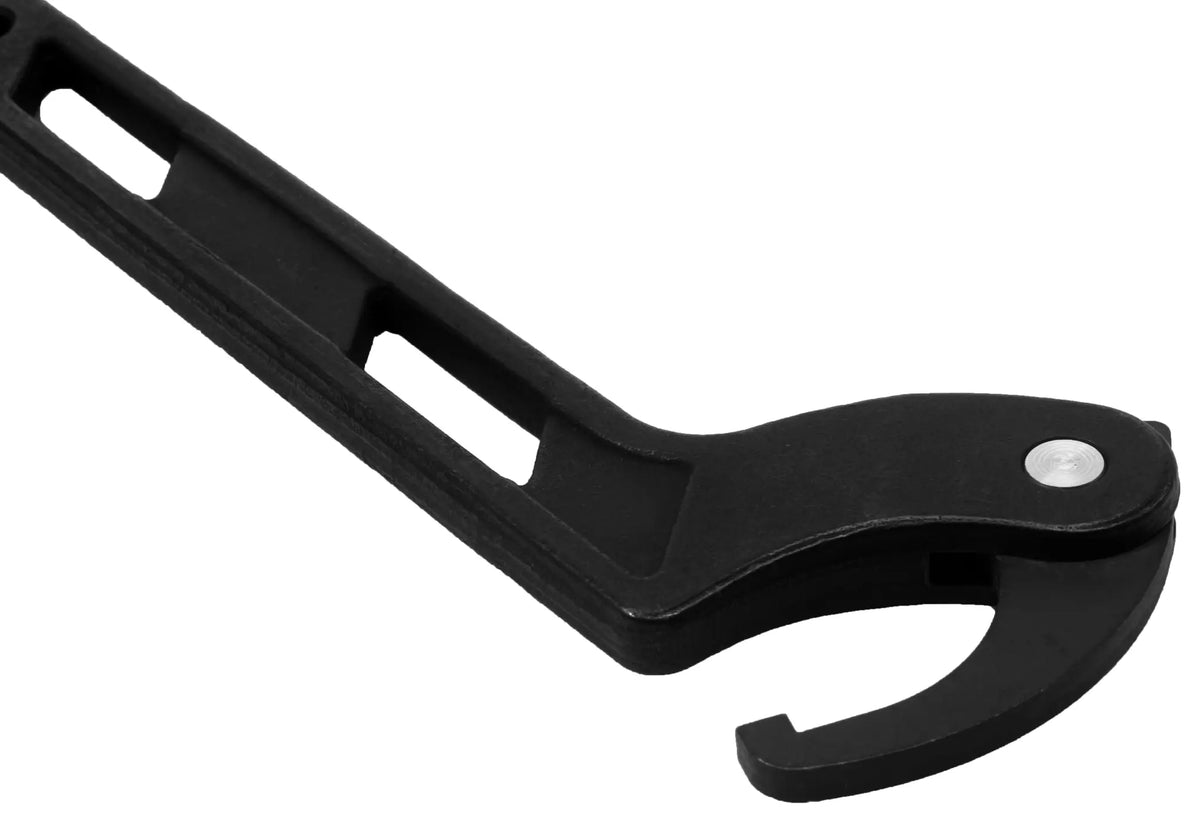 Bikeservice Adjustable C Hook Wrench Black 8-1/2"
