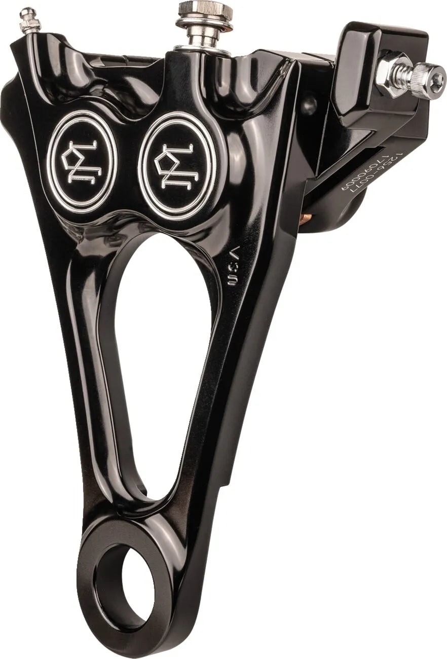 4-tłokowy tylny zacisk hamulcowy Performance Machine do M8 Softail