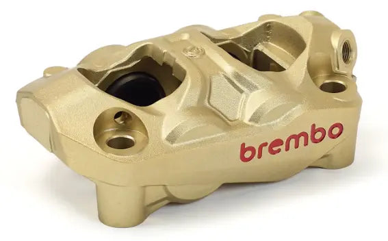 Brembo HYPURE M4.30 Brake Caliper 100mm Front Left Gold