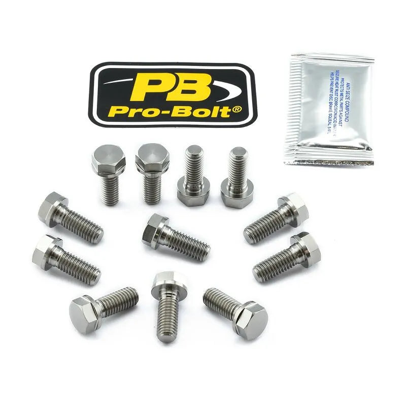 Pro Bolt Tytanowy Zestaw Śrub Mocujących Rotor Hamulcowy
