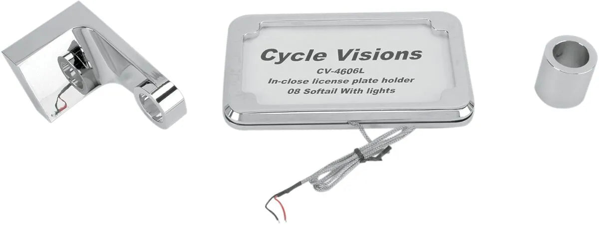Cycle Visions In-close License Plate Holder