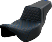 Saddlemen Honeycomb Step-up Seat - For Harley Davidson