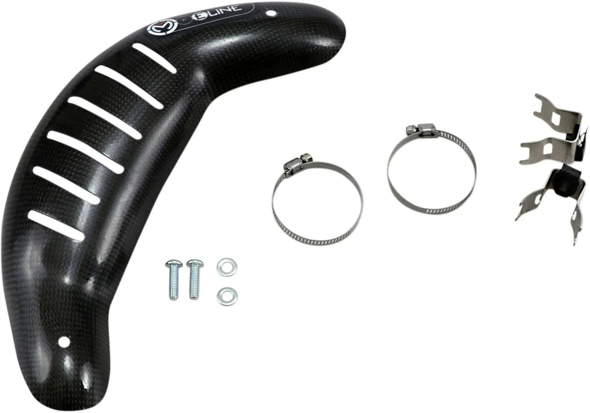 Osłona rury wydechowej Moose Offroad E Line 4-suw Carbon Fiber