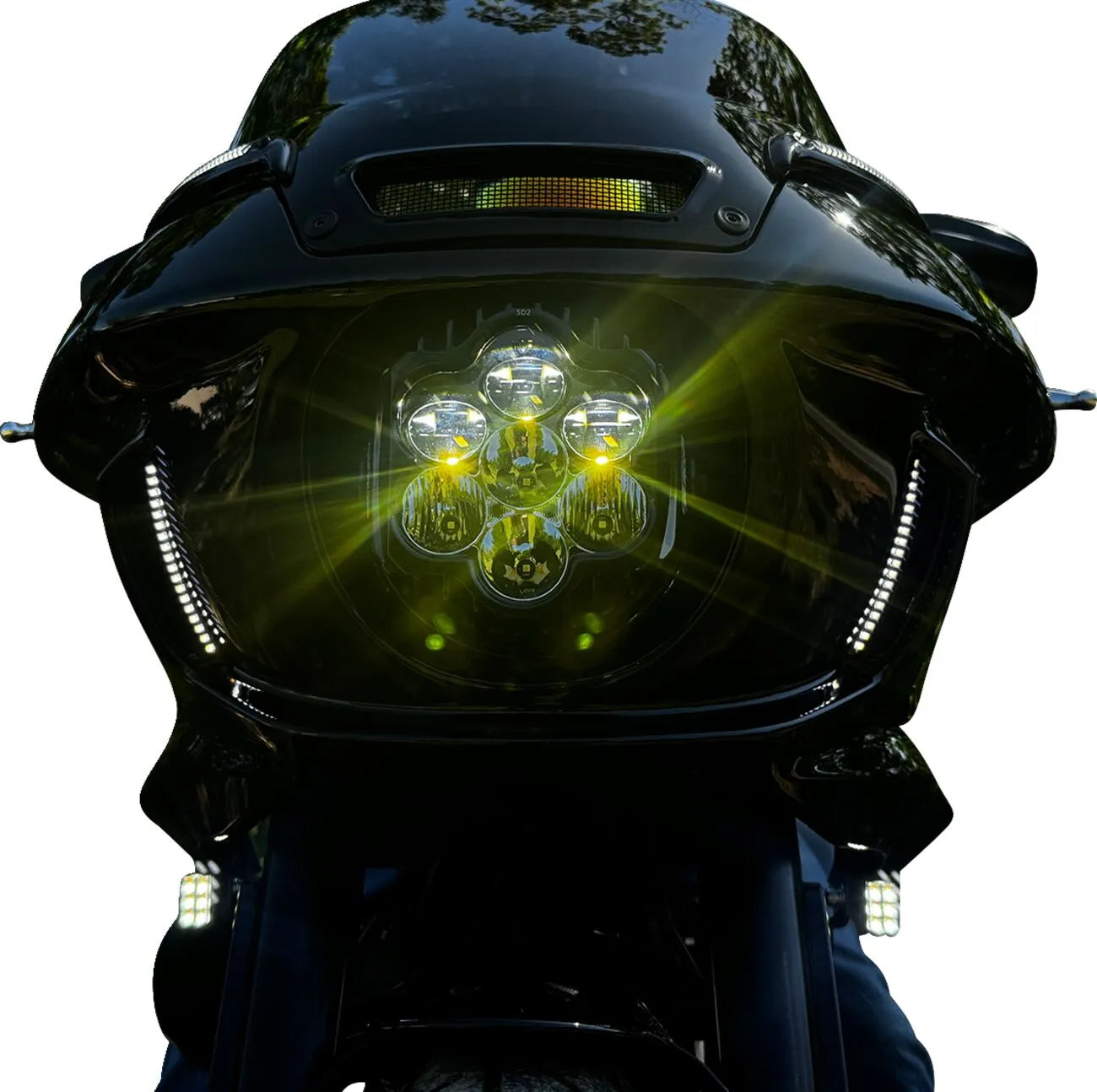 Custom Dynamics Fairing Vent Lights - Low Rider St
