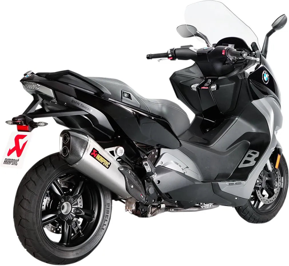 Akrapovic Titanium Slip-on Tłumik Skuterowy - Homologacja Drogowa ECE