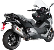Akrapovic Titanium Slip-on Tłumik Skuterowy - Homologacja Drogowa ECE