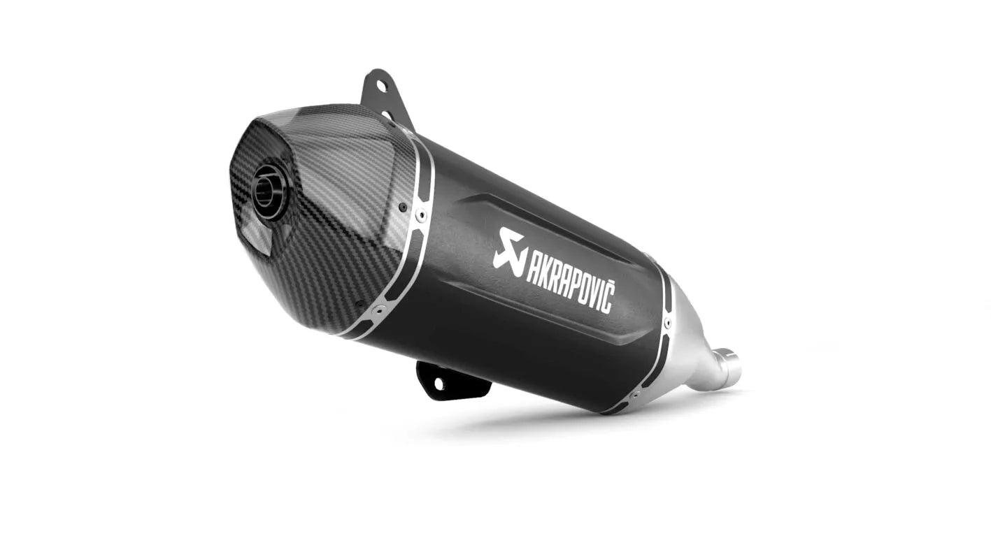 Tłumik Akrapovic Slip-on Line Do Skuterów - Homologacja Drogowa ECE