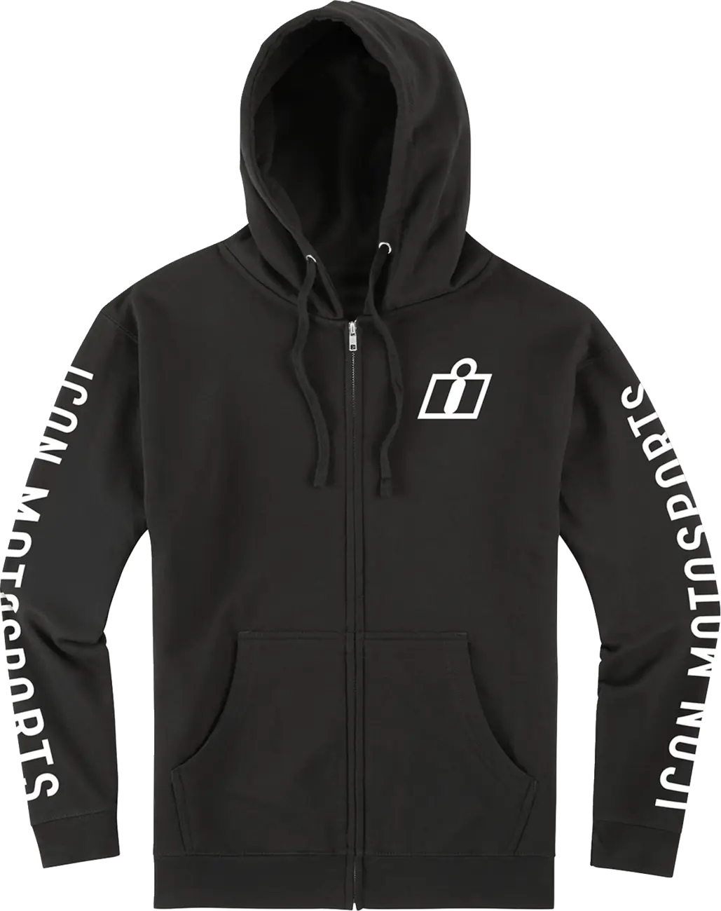 Icon Clasicon Zip Hoodie Black