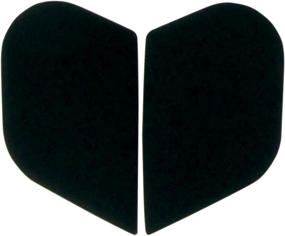 Icon Airframe Alliance Helmet Side Plates Pro Rub Black