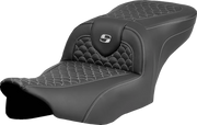 Saddlemen Roadsofa Dragon Scale Seat - For Harley Davidson