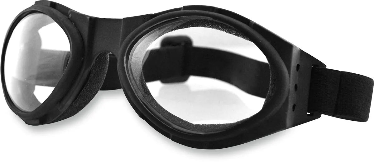 Bobster Bugeye Goggles Black with Clear Lens