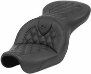 Saddlemen Roadsofa Seat - Lattice Stitch - For Harley Davidson